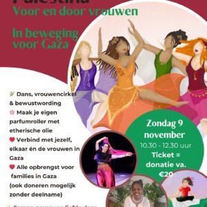 Vrouwencirkel en dans: in beweging voor Gaza