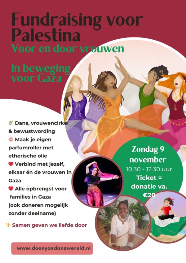 Vrouwencirkel en dans: in beweging voor Gaza